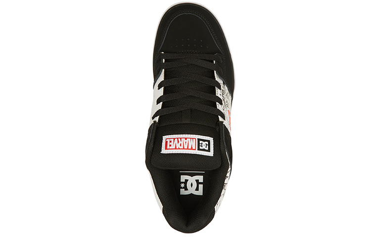 DC Shoes Skateboarding Sneaker 'Patchwork Black and White' 圖 3