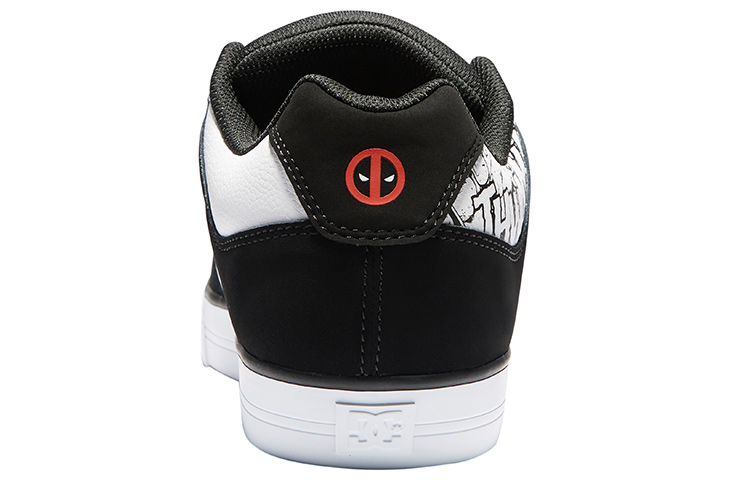DC Shoes Skateboarding Sneaker 'Patchwork Black and White' 圖 4