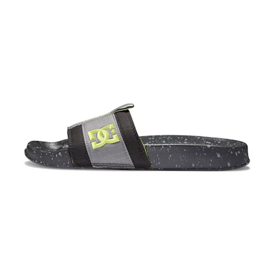 DC Shoes Slide 'Black Alphabet Strap'