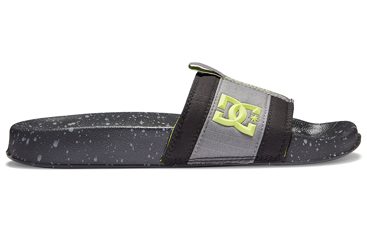 DC Shoes Slide 'Black Alphabet Strap' 圖 2