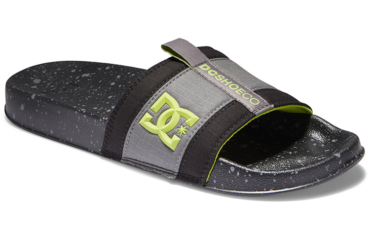 DC Shoes Slide 'Black Alphabet Strap' 圖 3