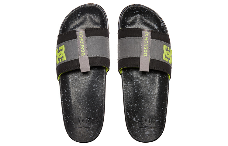 DC Shoes Slide 'Black Alphabet Strap' 圖 4