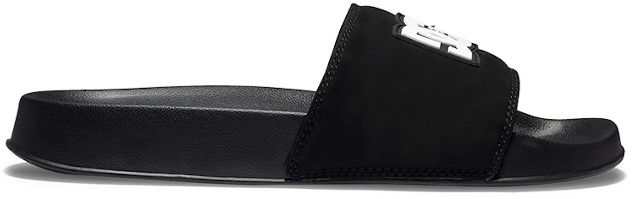 DC Shoes Slide 'Solid Black Logo' ADYL100043 Order DC Shoes Slide 'Solid Black Logo' ADYL100043