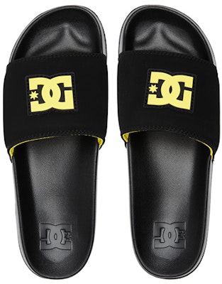 DC Shoes Slide 'Solid Black Logo' ADYL100043 1