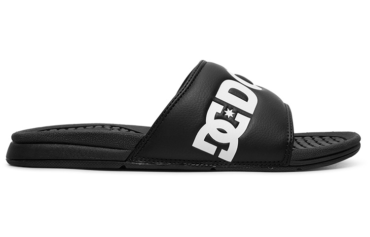 DC Shoes Slide Sandal 'Casual Versatile Black' 圖 2