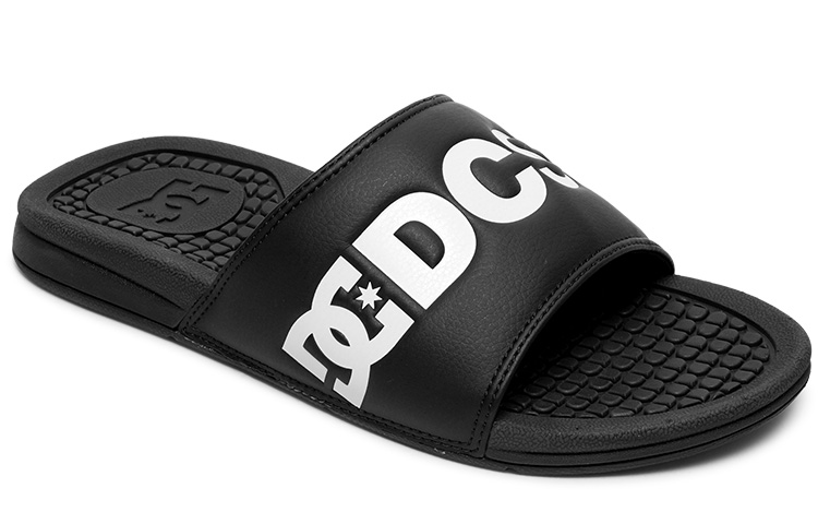 DC Shoes Slide Sandal 'Casual Versatile Black' 圖 3