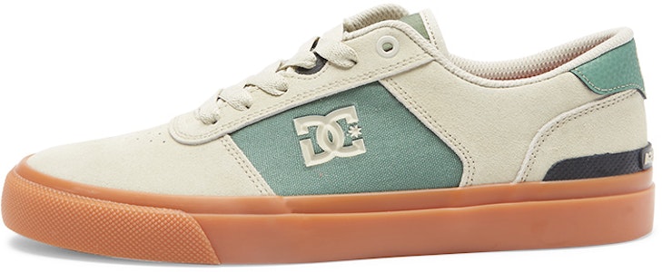 DC Shoes TEKNIC 拼接翻毛皮 經典 透氣防滑 低筒 滑板鞋 男款 3