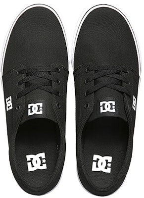 Buy DC Shoes Trase TX Versatile Casual Black Canvas ADYS300126 BKW Novelship