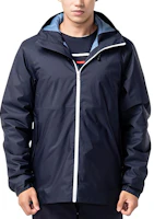 DECATHLON 100 Navy Blue Warm Hooded Casual Jacket Outdoor Wear 8648032 DECATHLON 100 Navy Blue Warm Hooded Casual Jacket Outdoor Wear 8648032