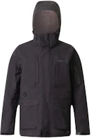 DECATHLON Beige Hooded Thickened Waterproof Windbreaker Jacket Black 9643967 DECATHLON Beige Hooded Thickened Waterproof Windbreaker Jacket Black 9643967