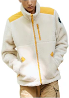 DECATHLON Colorblock Stand Collar Casual Jacket Men’s Beige 8665822 DECATHLON Colorblock Stand Collar Casual Jacket Men’s Beige 8665822