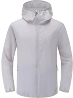 DECATHLON Helium 100 Lightweight Breathable Windbreaker Jacket - Light Gray 8862001 DECATHLON Helium 100 Lightweight Breathable Windbreaker Jacket - Light Gray 8862001