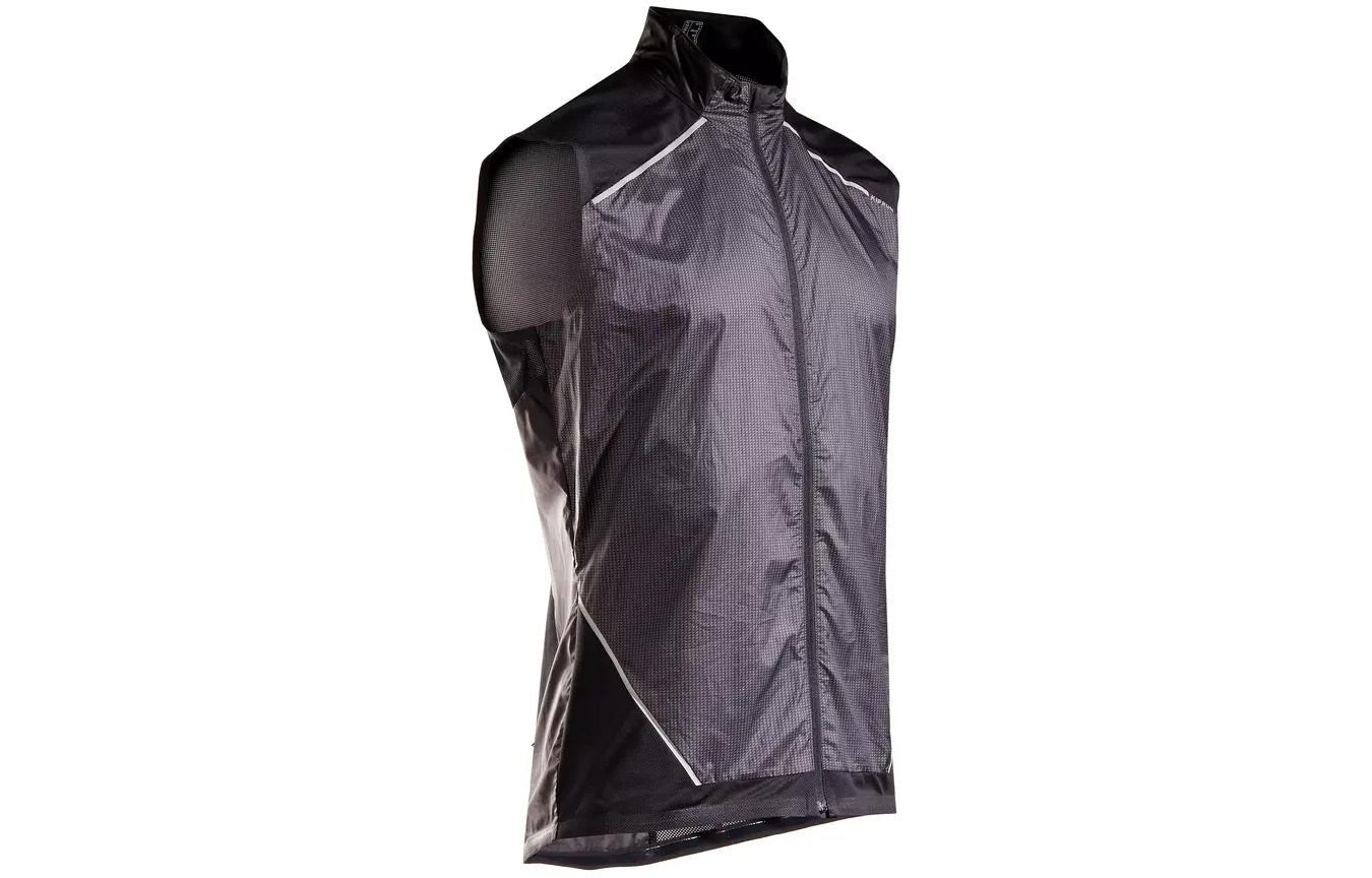 DECATHLON Lightweight Sleeveless Jacket Black 8556690