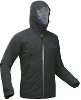 DECATHLON MH500 Lightweight Waterproof Windbreaker Jacket Men Black 340642 DECATHLON MH500 Lightweight Waterproof Windbreaker Jacket Men Black 340642