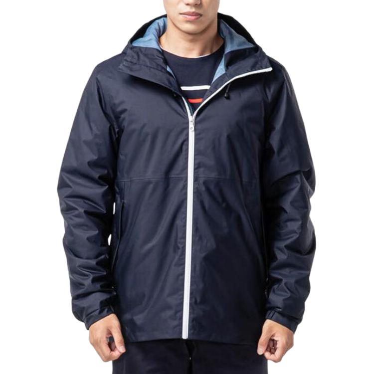 DECATHLON Navy Blue Waterproof Windproof Insulated Outdoor Jacket 8369558