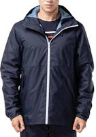 DECATHLON Navy Blue Waterproof Windproof Insulated Outdoor Jacket 8369558 DECATHLON Navy Blue Waterproof Windproof Insulated Outdoor Jacket 8369558