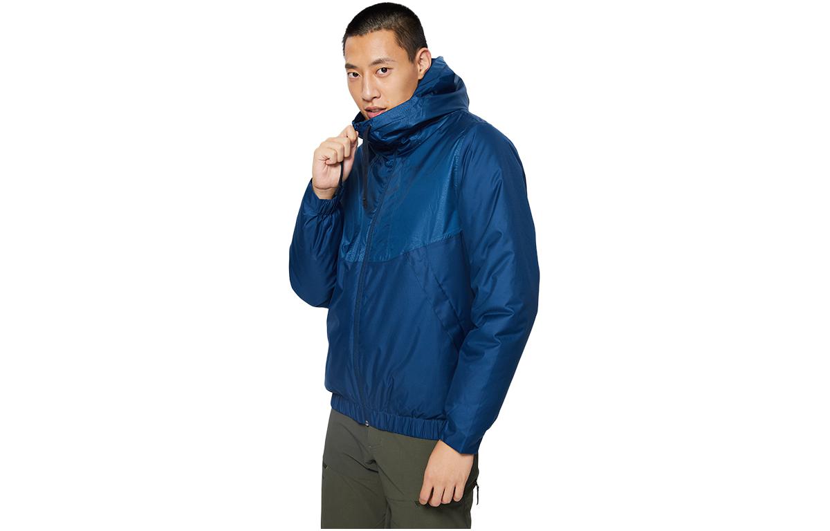 DECATHLON Quechua NH100 Waterproof Hiking Jacket with Colorblock Design. 8545278