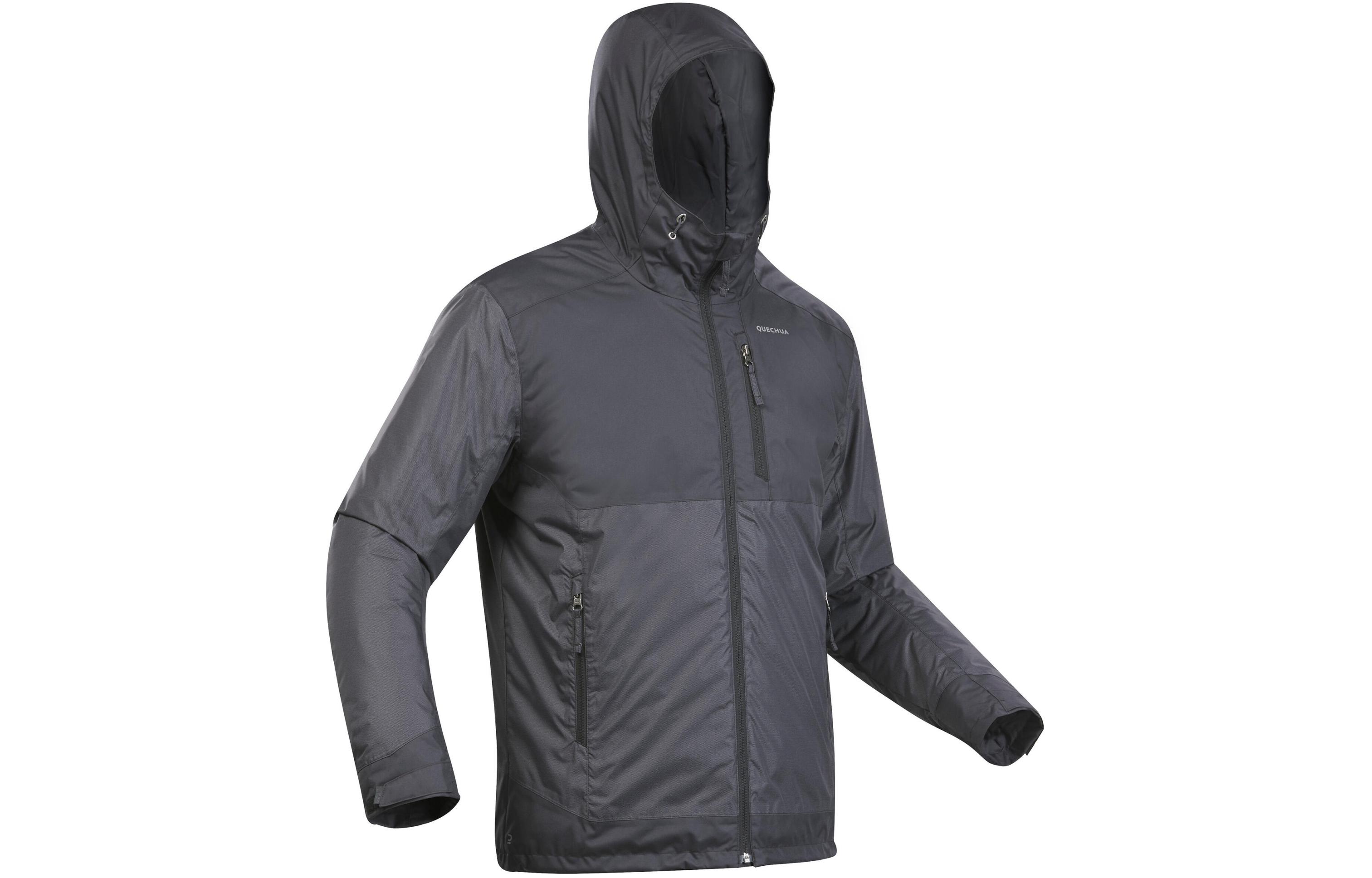 DECATHLON SH500 Warm Waterproof Jacket -10°C Black 8842690