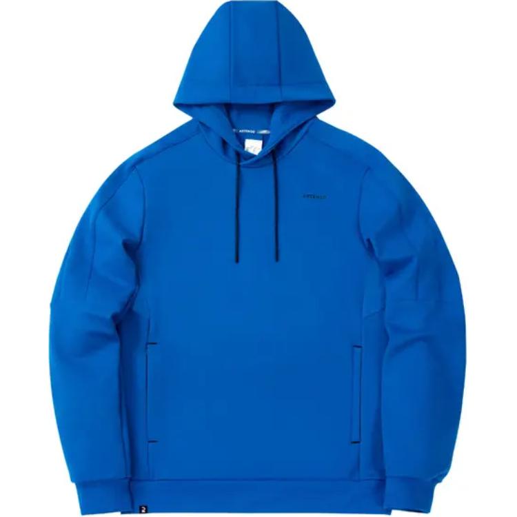 DECATHLON Slim Fit Solid Color Hoodie Light Prussian Blue 8582155