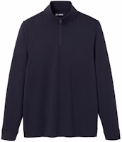 DECATHLON Soft Solid Half-Zip Long-Sleeve Sweatshirt Blue Black 8733290 DECATHLON Soft Solid Half-Zip Long-Sleeve Sweatshirt Blue Black 8733290