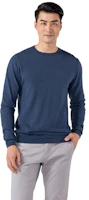 DECATHLON Solid Color Crewneck Pullover Sweatshirt - Navy Blue 8660331 DECATHLON Solid Color Crewneck Pullover Sweatshirt - Navy Blue 8660331