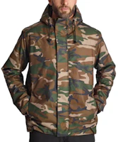 DECATHLON SOLOGNAC 100 Series Camo Waterproof Adventure Jacket - Khaki 8767705 DECATHLON SOLOGNAC 100 Series Camo Waterproof Adventure Jacket - Khaki 8767705
