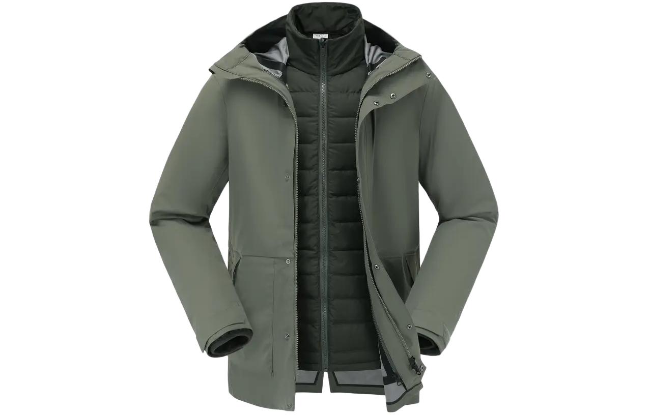 DECATHLON TRAVEL900 Casual Versatile Comfort Jacket Khaki Gray 8789010