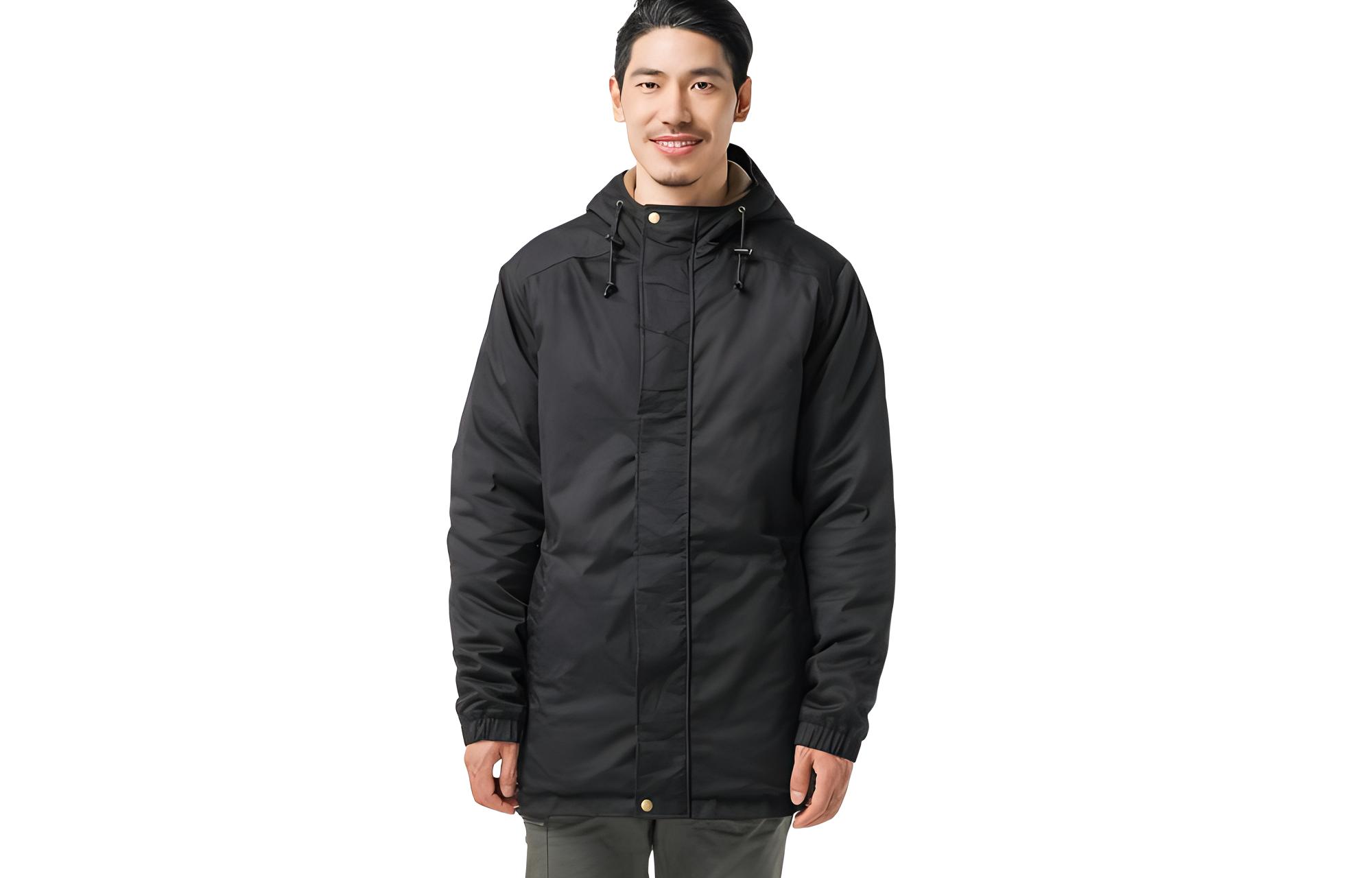 DECATHLON Trekking 100 Hooded Insulated Outdoor Jacket Casual Wear 8313986