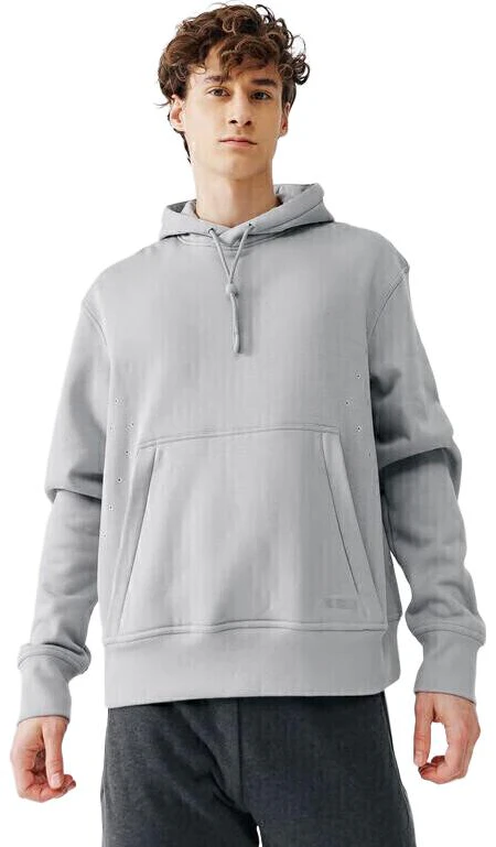 decathlon-unisex-solid-color-hoodie-long-sleeve-sweatshirt-light-gray-4302244