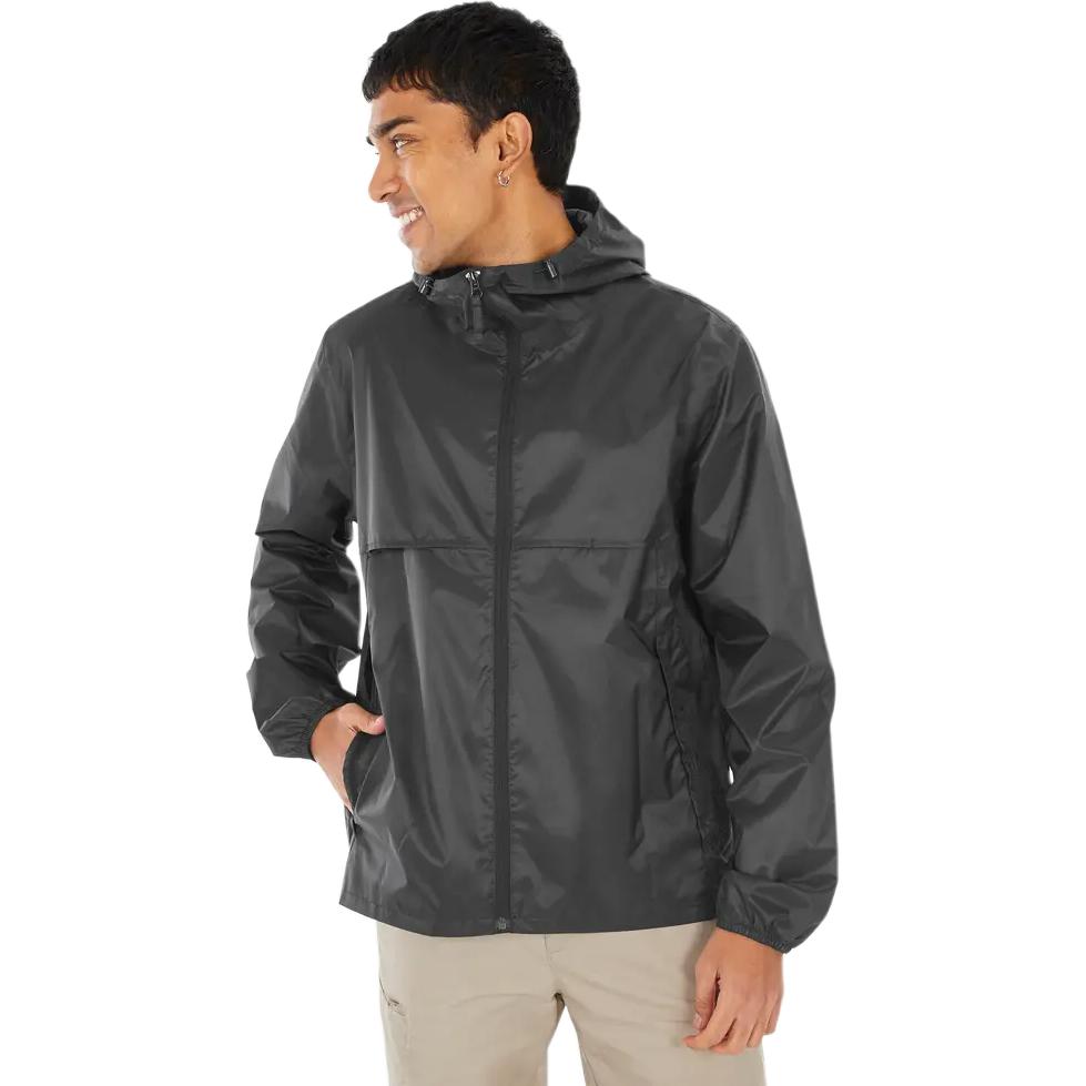 DECATHLON Waterproof Breathable Rain Jacket Black 8844533