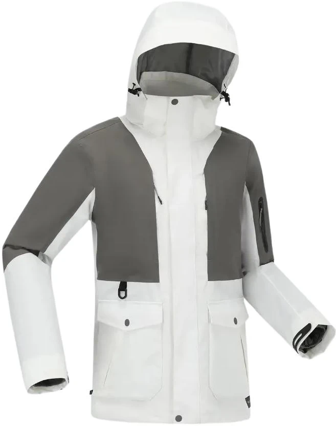 decathlon-waterproof-detachable-warm-jacket-beige-dark-gray-8826743