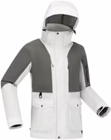 DECATHLON Waterproof Detachable Warm Jacket Beige/Dark Gray 8826743 DECATHLON Waterproof Detachable Warm Jacket Beige/Dark Gray 8826743
