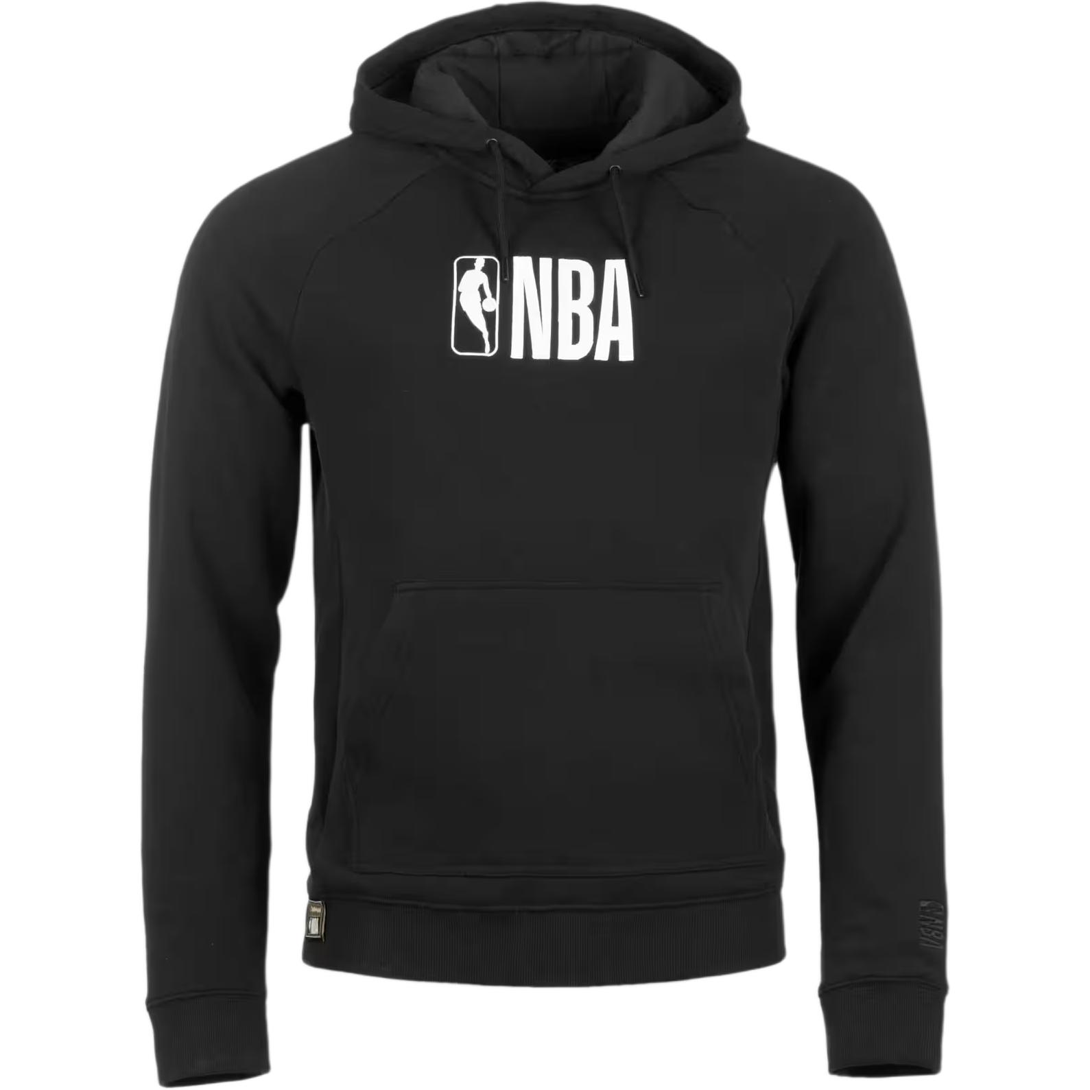 DECATHLON x NBA Hoodie 900 Series Logo Print Unisex Pullover Black 8819746