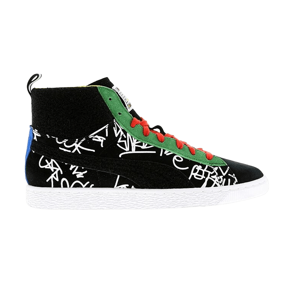 Buy Dee  Ricky x Puma Basket Mid 'Black' 361499-01