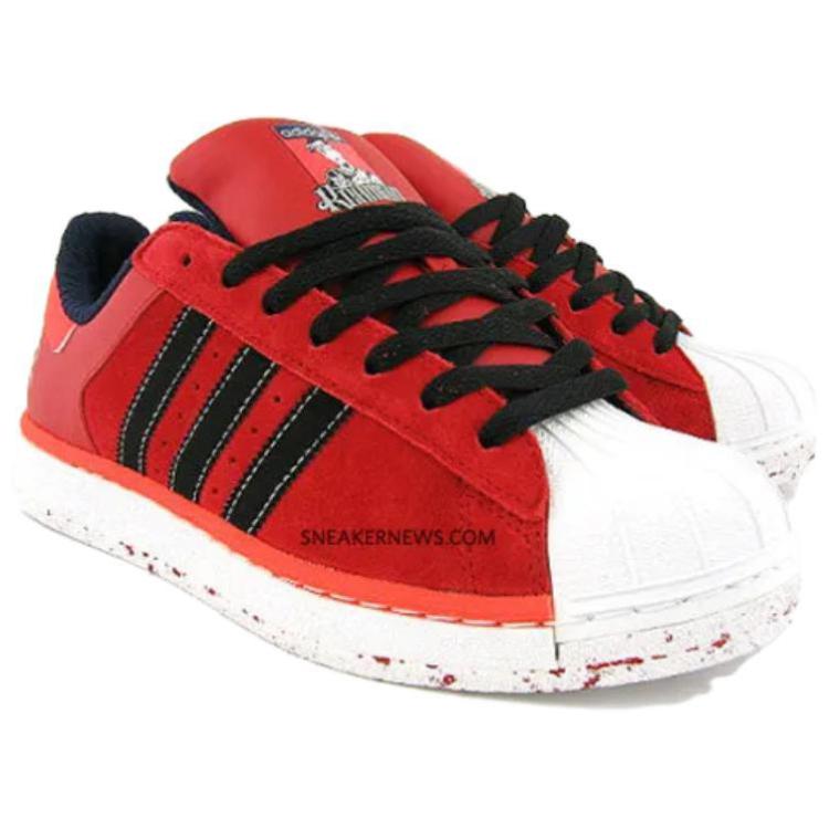 Shop Def Jam x Redman x adidas originals Superstar 2 "University 百搭休閒 輕鬆舒適 減震耐磨 低幫 板鞋 男女同款 黑紅