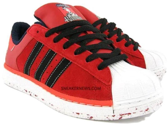 Def Jam x Redman x adidas originals Superstar 2 "University 百搭休閒 輕鬆舒適 減震耐磨 低幫 板鞋 男女同款 黑紅 Shop Def Jam x Redman x adidas originals Superstar 2 "University 百搭休閒 輕鬆舒適 減震耐磨 低幫 板鞋 男女同款 黑紅