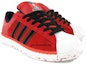 Shop Def Jam x Redman x adidas originals Superstar 2 "University 百搭休閒 輕鬆舒適 減震耐磨 低幫 板鞋 男女同款 黑紅