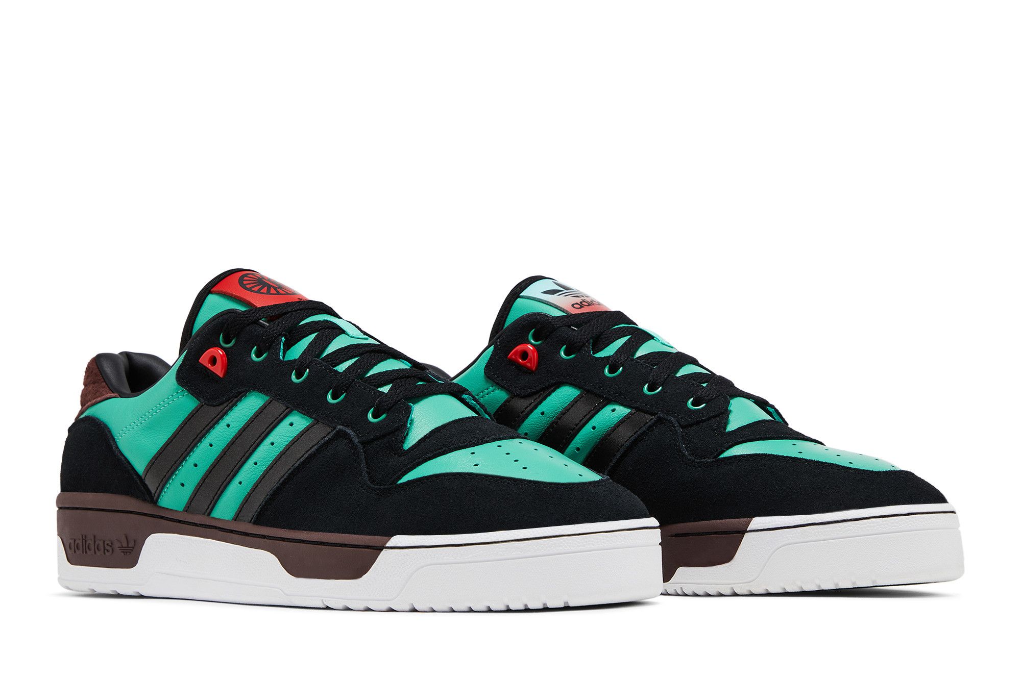 Cheap Demon Slayer x adidas Rivalry Low 'Tanjiro' en español. JI3312