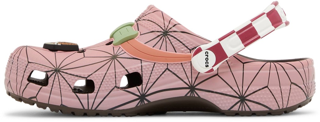 Demon Slayer x Crocs Classic Clog 'Nezuko' 209320-206 Lookbook Demon Slayer x Crocs Classic Clog 'Nezuko' 209320-206