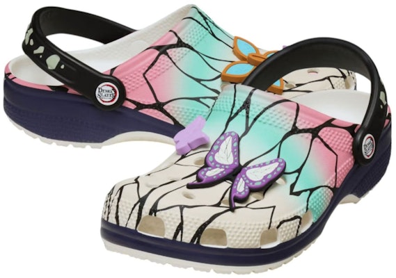 鬼灭之刃 x Crocs经典洞洞鞋 '蝴蝶忍' 211412-90H Order 鬼灭之刃 x Crocs经典洞洞鞋 '蝴蝶忍' 211412-90H