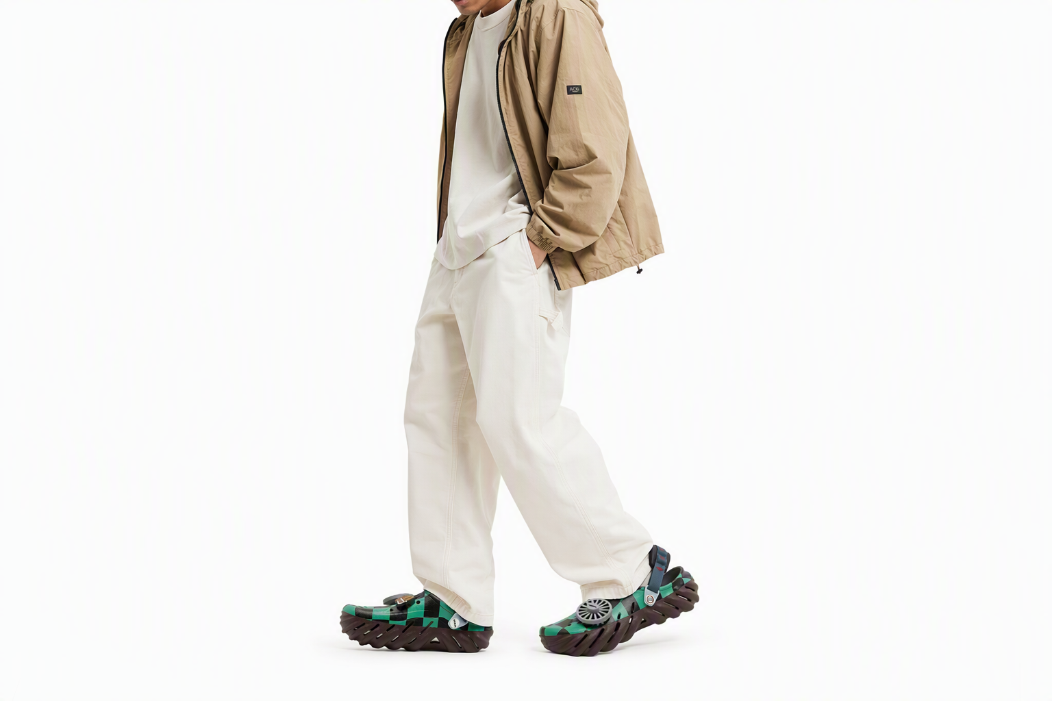 Order 鬼滅之刃 x Crocs Echo 拖鞋 '炭治郎' 209317-2ZH