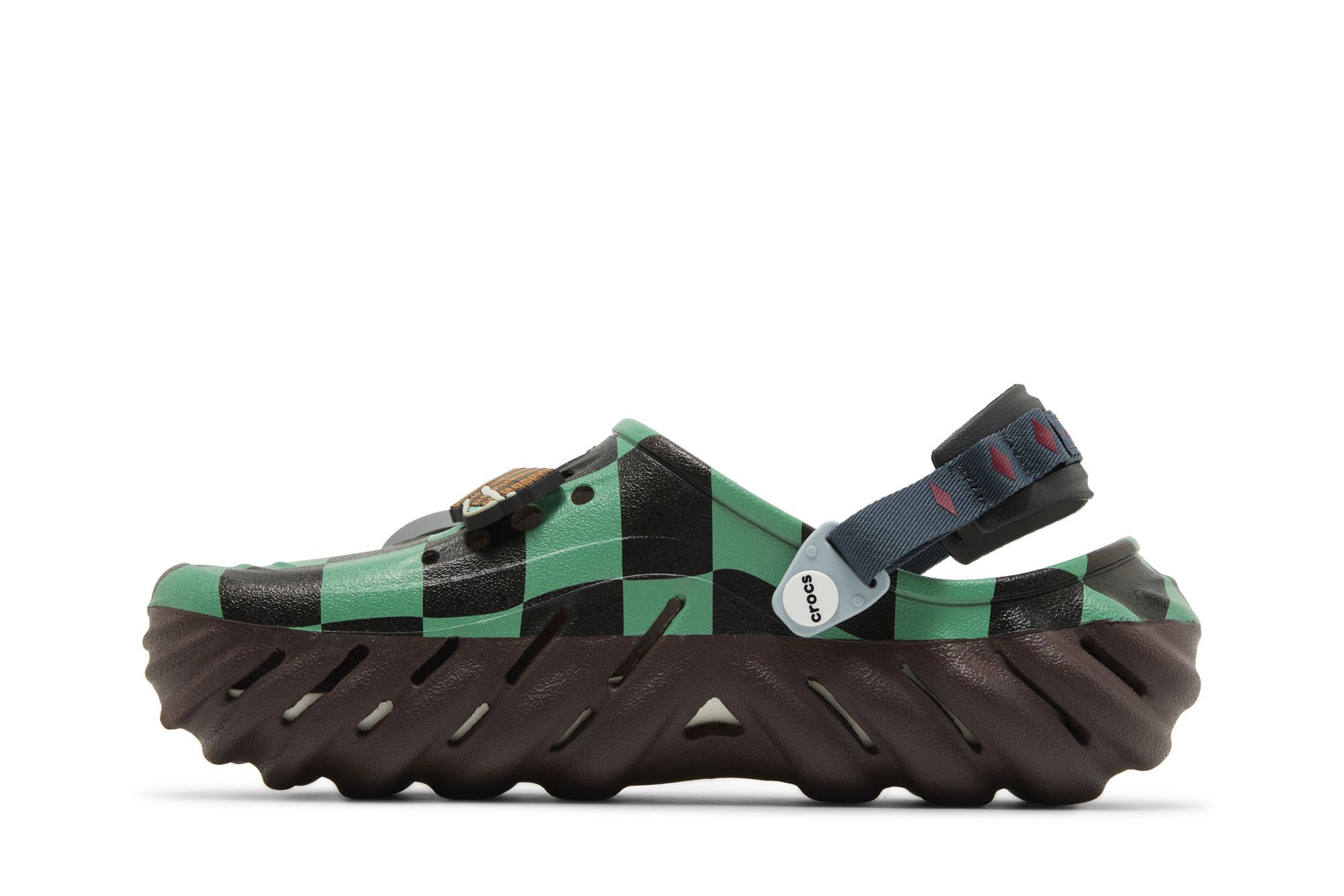 Shop 鬼滅之刃 x Crocs Echo 拖鞋 '炭治郎' 209317-2ZH