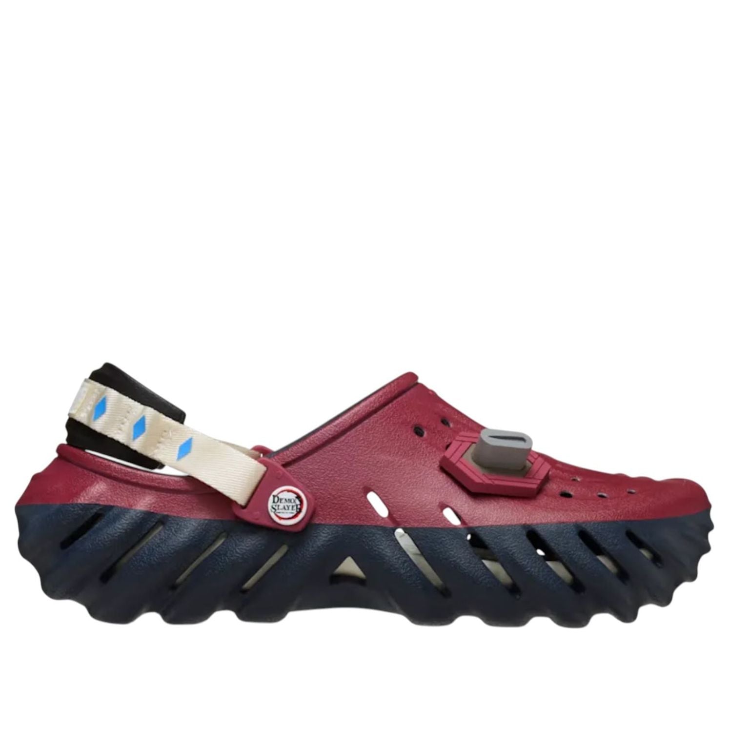Details for Demon Slayer x Crocs Echo RO Clog 'Giyu Tomioka' - Colaboración Oficial. 211413-90H