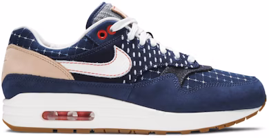 Denham x Nike Air Max 1 'Blue Void' CW7603-400 Denham x Nike Air Max 1 'Blue Void' CW7603-400