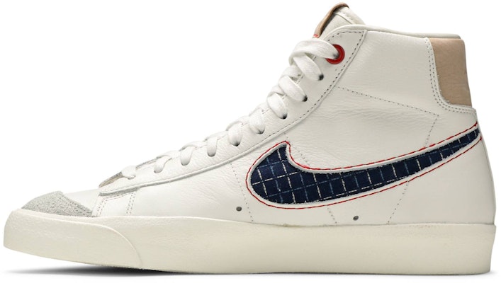 데님 x 나이키 블레이저 미드 '세일' CU8054-100 Lookbook 데님 x 나이키 블레이저 미드 '세일' CU8054-100