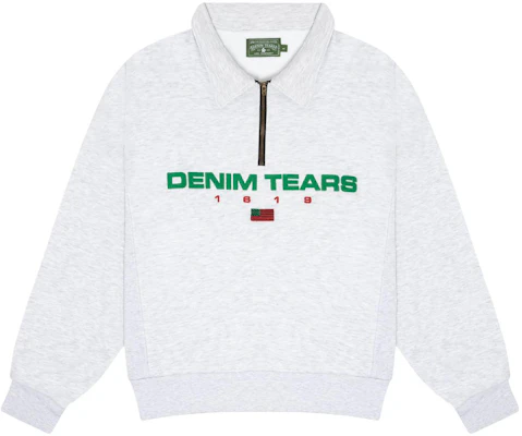 Denim Tears 字母印花灰色男女款套頭衫 306-070-61 Buy Denim Tears 字母印花灰色男女款套頭衫 306-070-61