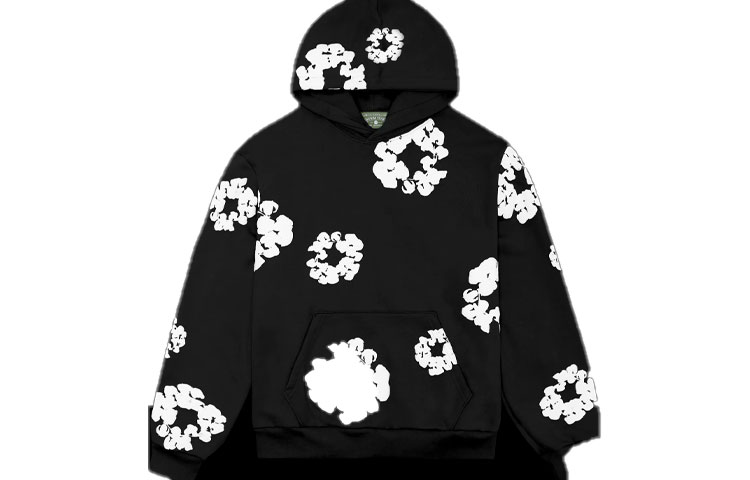 Denim Tears Cotton Wreath Pullover Casual Crewneck Sweatshirt Unisex. 301-010-30