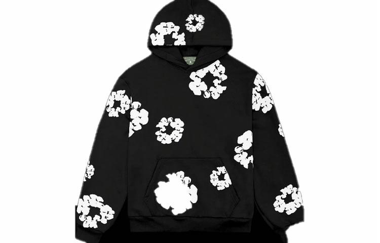 Order デニムティアーズ コットンリース プルオーバー クルーネック スウェット ユニセックス 301-010-30