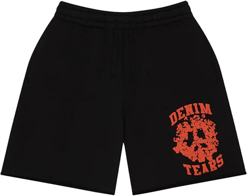 Denim Tears FW25 Elastic Waist Drawstring Wreath Print Casual Shorts Unisex FW25BRS12142145 Buy Denim Tears FW25 Elastic Waist Drawstring Wreath Print Casual Shorts Unisex FW25BRS12142145