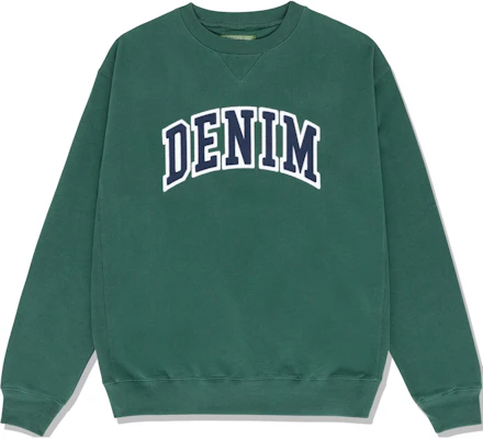 Denim Tears 綠色字母印花寬鬆長袖衫 016-014-005 Buy Denim Tears 綠色字母印花寬鬆長袖衫 016-014-005